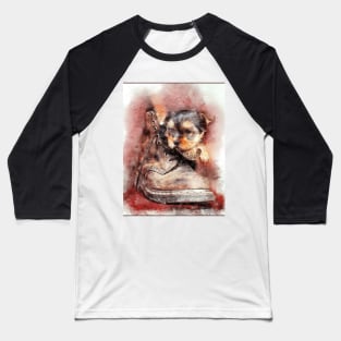 Yorkshire terrier Dog puppy Baseball T-Shirt